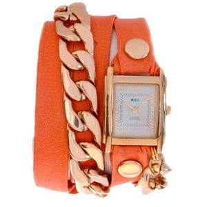 La Mer : Malibu Chain Wrap Watch